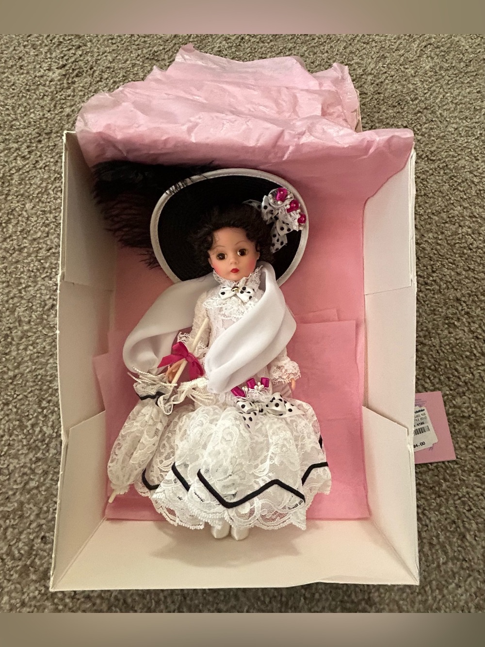Madame Alexander “Miss Eliza Doolittle” #20112 Vintage 10” Doll (NWT)